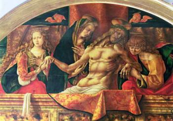 Pieta (detail of 33418) (altarpiece) | Obraz na stenu