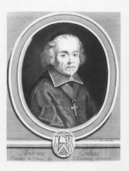 Portrait of Antoine Godeau (engraving) | Obraz na stenu