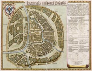 Amsterdam: Labore and Sumptibus, from 'Geographie Blaviane', 1662 (hand coloured etching) | Obraz na stenu