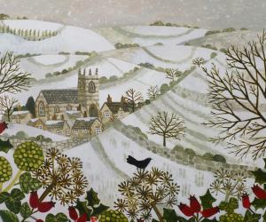 Church in the Valley, Winter, 2014 | Obraz na stenu