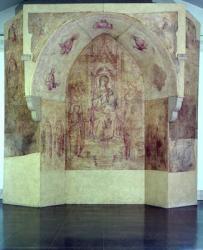 Tabernacle of the Madonna (fresco) | Obraz na stenu