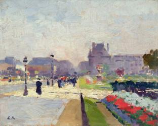 Avenue Paul Deroulede, Tuileries, Paris (oil on canvas) | Obraz na stenu