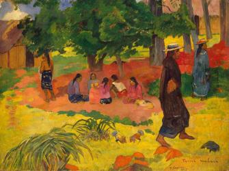 Taperaa Mahana, 1892 (oil on canvas) | Obraz na stenu