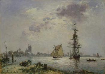Dordrecht, 1873 (oil on canvas) | Obraz na stenu