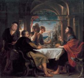 Supper at Emmaus, c.1638 (oil on canvas) | Obraz na stenu