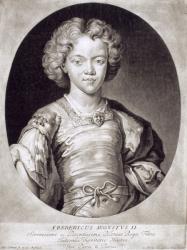 Augustus III (1696-1763) King of Poland as a Child (engraving) | Obraz na stenu