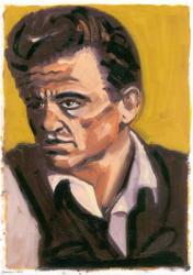 Johnny Cash, 2080 (oil) | Obraz na stenu
