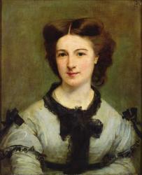 Madame Charles Garnier (1836-1919) 1864 (oil on canvas) | Obraz na stenu