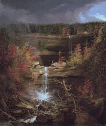 Kaaterskill Falls, 1826 (oil on canvas) | Obraz na stenu