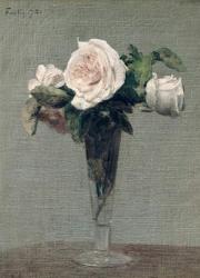Flowers, 1872 (oil on canvas) | Obraz na stenu