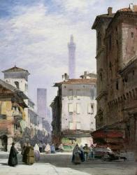 Leaning Tower, Bologna | Obraz na stenu