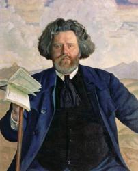 Portrait of Maximilian Voloshin (1877-1932) 1924 (oil on canvas) | Obraz na stenu