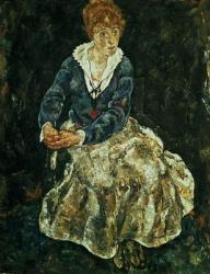 The Artist's wife seated, c.1912 | Obraz na stenu