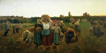 Calling in the Gleaners, 1859 (oil on canvas) | Obraz na stenu