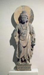 Standing Bodhisattva Maitreya, 3rd century (schist) | Obraz na stenu