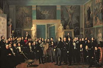 The Gathering of the Poets, 1846 (oil on canvas) | Obraz na stenu