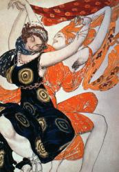 Operatic costume designs, 1911 (colour litho) | Obraz na stenu