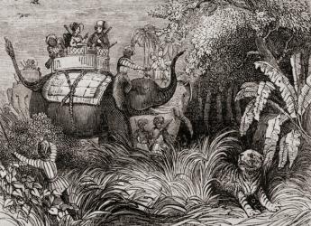 Hunting tigers in India | Obraz na stenu