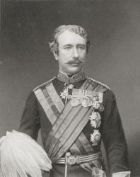 Field Marshal Garnet Joseph Wolseley, 1st Viscount Wolseley, 1883 (engraving) | Obraz na stenu