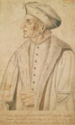 Thomas Linacre (sanguine on paper) | Obraz na stenu