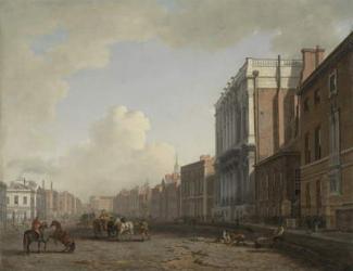 Whitehall, Looking Northeast, c.1775 (oil on canvas) | Obraz na stenu