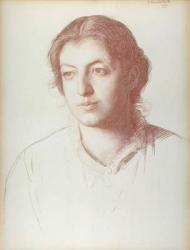 Portrait of Euterpe Ionides, afterwards Mrs. W. F. Craies | Obraz na stenu