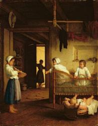 Upbringing, 1867 (oil on canvas) | Obraz na stenu
