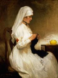 Portrait of a Nurse from the Red Cross | Obraz na stenu