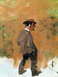 Henri de Toulouse-Lautrec (1864-1901) aged 19, 1883 (oil on canvas) | Obraz na stenu