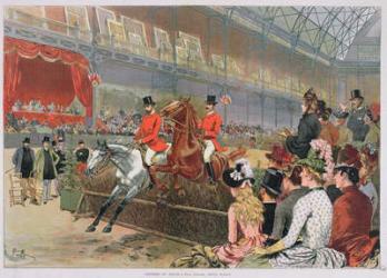 A Horse Race, 1886 (colour litho) | Obraz na stenu