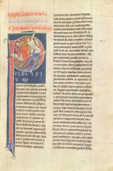 Ms 2 fol.146 t.2 Machabaeorum, from the Bible of the Monastery of Saint-Andre aux-Bois (vellum) | Obraz na stenu