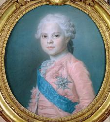 Portrait of Louis of France (1755-1824) Count of Provence and future King Louis XVIII (pastel) | Obraz na stenu