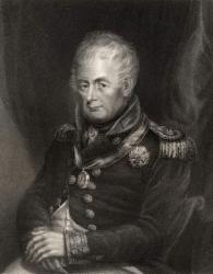 Admiral William Carnegie, engraved by Henry Cook, from 'National Portrait Gallery, volume III', published c.1835 (litho) | Obraz na stenu