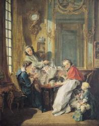 The Afternoon Meal, 1739 (oil on canvas) | Obraz na stenu