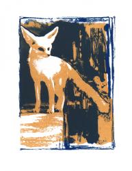 Little Desert Fox, 2015, (screen print) | Obraz na stenu