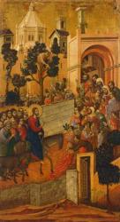 Maesta: Entry into Jerusalem, 1308-11 | Obraz na stenu