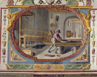 The production of gun powder (fresco) | Obraz na stenu