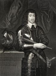 Portrait of Spencer Compton (1601-43) 2nd Earl of Northampton, from 'Lodge's British Portraits', 1823 (litho) | Obraz na stenu