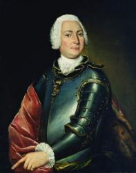 Portrait of Count Ernst Christoph von Manteuffel (oil on canvas) | Obraz na stenu