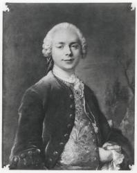 Portrait of Jean Baptiste Louis Gresset (litho) | Obraz na stenu