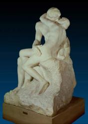 The Kiss, 1886 (marble) (for detail see 63543) | Obraz na stenu