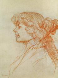 The English Girl at the Star in Le Havre, 1899 (crayon on paper) | Obraz na stenu
