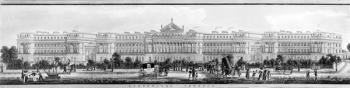 The Cumberland Terrace, 1831 (engraving) | Obraz na stenu