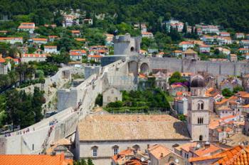Walls of the Old City, Dubrovnik, Croatia (photo) | Obraz na stenu
