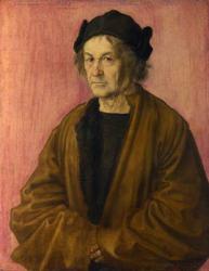 Albrecht Durer's Father, 1497 (panel) | Obraz na stenu