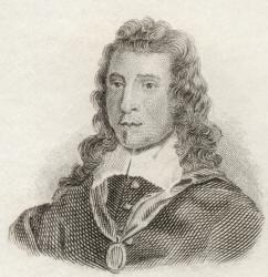 Sir John Denham, from 'Crabb's Historical Dictionary', published 1825 (litho) | Obraz na stenu