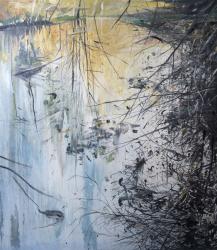 Overhanging Branches, 2012, (oil on board) | Obraz na stenu