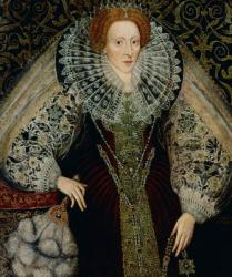 Queen Elizabeth I, c.1585-90 (panel) | Obraz na stenu