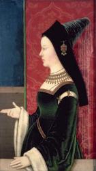 Maria of Burgundy (1458-1482) (panel) | Obraz na stenu
