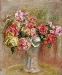 Roses in a Sevres vase | Obraz na stenu